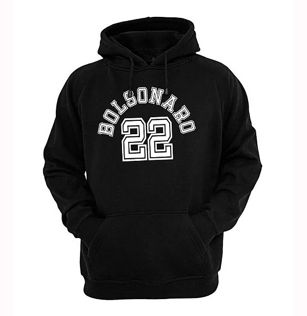 Miniatura 01 da foto do produto Moletom Preto Bolsonaro 22