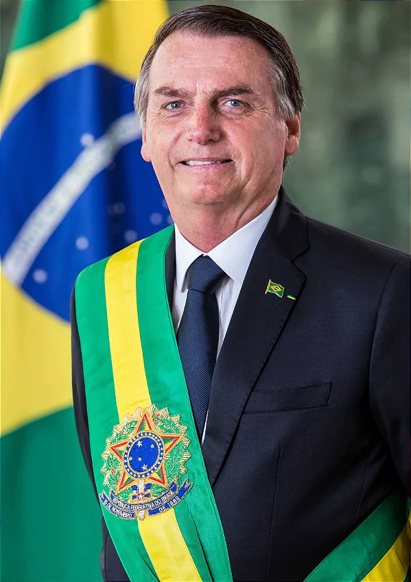 Foto ilustrativa do produto Poster Foto Oficial Presidente Bolsonaro 2022